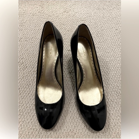 Coach patent leather pumps - Picture 1 of 5
